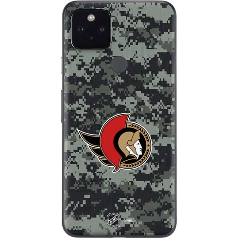 NHL Ottawa Senators Camo Google Pixel 5a Skin